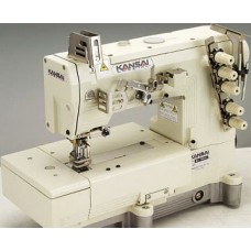 Kansai Special WX-8803DW 1/4 Промышленная плоскошовная швейная машина с плоской платформой