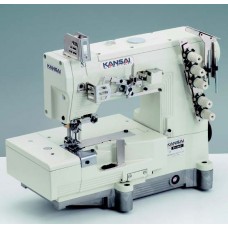 Kansai Special WX-8803F-UF 1/4 Промышленная плоскошовная швейная машина с плоской платформой